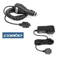 Bargaincell- 2-Piece Value Combo Pack Of Brand New Home Wall Travel Plug in Ac Charger + Vehicle Cigarette Lighter Power Car Charger with IC Chip For Microsoft Zune MP3 Music Player