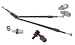 Odyssey Gyro G3 Upper Detangler Cable Long, 475mm Black