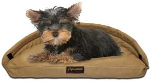 ABO 20602 ADELAIDE SMALL TAN HOME BED FOR PETS COTTON CANVAS