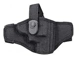 Bianchi 7506 AccuMold Holster Right Hand Black 2-4 Med/Lg Revolver