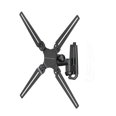 Level Mount DC30SJ Articulating Low-Profile Wall Mount for 10" to 30" Displays (Black)