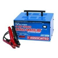 Portable 20 Amp 12 Volt Battery Charger by Associated Equipment