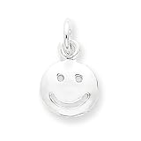 Sterling Silver Smiley Face Charm