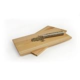 Steven Raichlen Best of Barbecue Cedar Grilling Planks with Spices, Set of 2