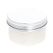 Othmro Tiny Tins Round Aluminum Cans Screw Lid 1Pcs 80ml(2.7oz) Round Edges Easy to Open and Close