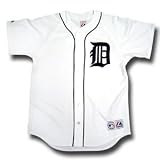 MLB Men's Detroit Tigers Replica Jersey Personalized (White, 44/Large)