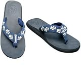 Paw Print Flip Flops Sandals for Dog Lovers ... Size 7