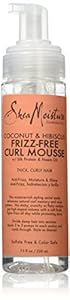 SheaMoisture Coconut & Hibiscus Frizz-Free Curl Mousse, 7.5 Ounce