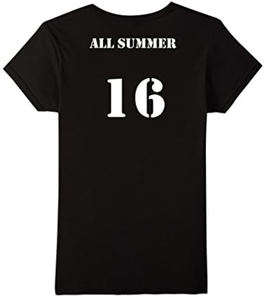Women's All Summer 16 Drake T-Shirt Medium Black