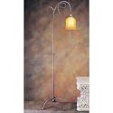 BO-397 - Desert Wrought Iron Art Deco Floor Lamp