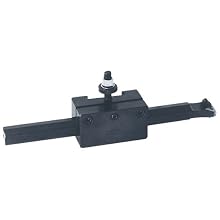 Dorian Tool QITPN-4-CNC Heavy Duty Chromium Molybdenum Alloy Steel Quick Change Boring Bar Toolholder with CNC Locking System for QITP30N Quadra Indexing Quick Change Tool Post, 1" Tool Capacity, 3-1/4" Width, 1-63/64" Height
