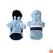 Dog Arctic Snow Parka Medium Blue