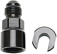 Russell 644123 -6AN Male to 3/8" SAE Quick EFI Adapter Fitting