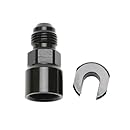 Russell 644123 -6AN Male to 3/8" SAE Quick EFI Adapter Fitting