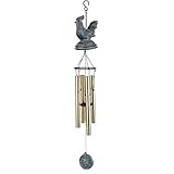 Rooster Windchime chicken decor wind Chimes garden NEW by Red Carpet