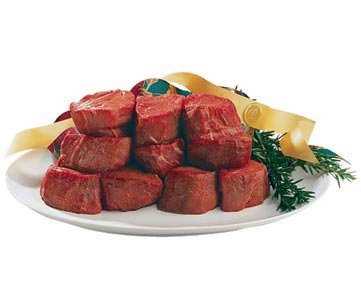 16 (2 oz) Tender Filet Mignon Medallions by Hickory Farms