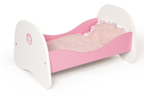 Bayer Design 54201 - Puppenbett aus Holz Prinzessin circa 51 / 33 / 27 cm Preisvergleich