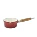 Chasseur Cast Iron 14cm, 0.75ltr Chilli Red Milk Pan Without Lid