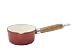 Chasseur Cast Iron 14cm, 0.75ltr Chilli Red Milk Pan Without Lid