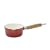 Chasseur Cast Iron 14cm, 0.75ltr Chilli Red Milk Pan Without Lid