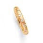 Starlight Band 3mm 18kt Rose .07ct Diamonds