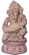 Lord Ganesh Stone Sculpture Collectible Figurines 2.5 x 2.5 x 5 inches