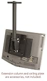 Chief Single Flat Panel Ceiling Mount for 30-55 inch Screens (Black) MCS