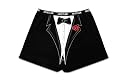 Hustler Lingerie Men's "Formal Wear" Cotton Printed Boxer Shorts