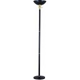 Torchiere Floor Lamp, Black