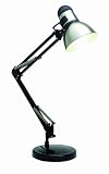 Satco Products SF76/358 Swing Arm Drafting Light, Steel/Black