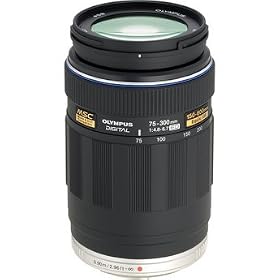 Click here to buy Olympus M.Zuiko 75-300mm f 4.8-6.7 ED Digital Zoom Lens (Black).