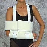 `Arm Sling Unifoam Sling & Swathe Universal sling and swathe constructed of laminated foam to white