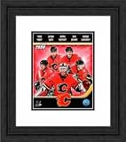 Framed 08/09 Team Composite Calgary Flames Photo