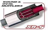 Borla 40741 XR-1 Round Stainless Steel Multicore Racing Muffler