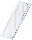 NEW Precious Cargo - Hooded Towel White/Light Blue-OSFA