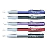 Titanium Mechanical Pencil, Retractable, .5mm Lead, Red Barrel PAP98810