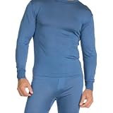 Intimo Men's Classic Silk Knit Long John PJ