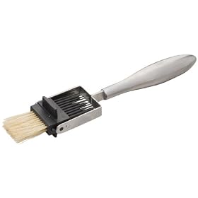 Amco 2-in-1 Rotating Brush, Stainless Steel by Amco