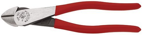 Klein D248-8 8-Inch Standard High-Leverage Diagonal Cutting Angled Head Pliers