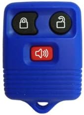 1998-2001 Ford Explorer Blue Keyless Entry Remote Key Fob w/ Free DIY Programming Instructions and World Wide Remtoes Programming Guide