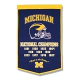 Michigan Wolverines Wool Banners - Dynasty