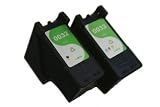 2PK Set Remanufactured Lexmark 32 33 18C0032 18C0033 Ink Cartridge For P315 P4350 P450 P6250 P6350 P915