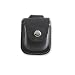 Charles Hubert Black Leather Holder For Up To 52mm Pocket Watch