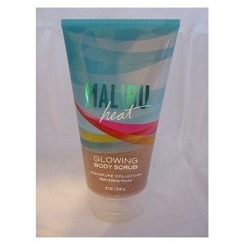 Bath and Body Works Malibu Heat Glowing Body Scrub 8 Oz