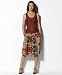Lauren by Ralph Lauren Handknit Scoop-Neck Tank & Printed Pleated Full Skirt
