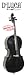 Musical Instruments : D'LUCA MEISTER STUDENT CELLO BLACK 4/4