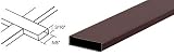CRL 3/16 x 5/8 Bronze Muntin Bar - 12 ft long