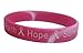 Breast Cancer Awareness Wristbands Pink Camo Silicone Bracelets 25 Wrist Bands