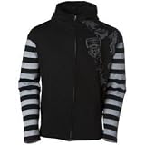 Spacecraft Black Metal Hooded Sweatshirt - Men's