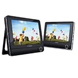 9 Dual Screen Portable DVD